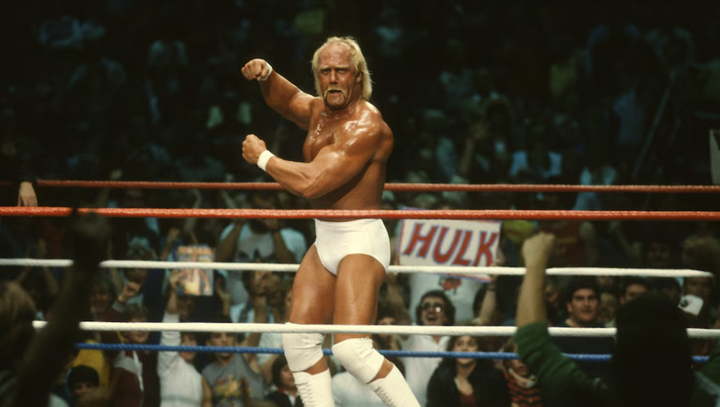 Hulk Hogan in the WWE ring